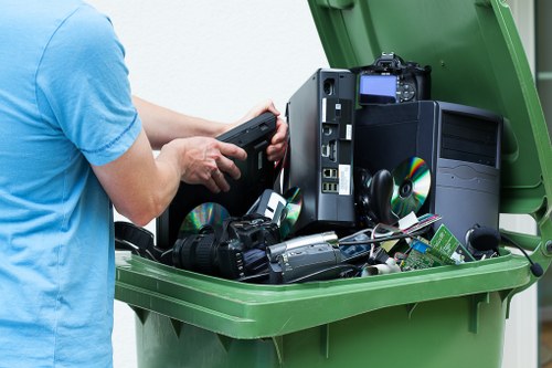 Compliance with local waste disposal regulations in South West London